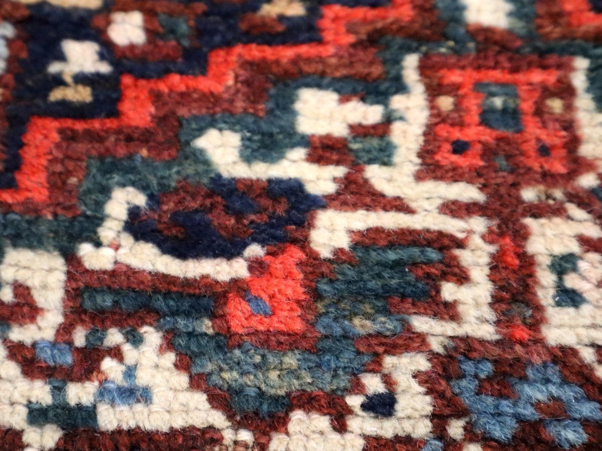 Persian Khamseh Rug | 5' 4" x 7' 3" - Rug the Rock - available rugsbrown and taupe colorLarge Rugs > 4' x 8'