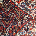 Persian Khamseh Rug | 5' 4" x 7' 3" - Rug the Rock - available rugsbrown and taupe colorLarge Rugs > 4' x 8'