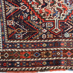 Persian Khamseh Rug | 5' 4" x 7' 3" - Rug the Rock - available rugsbrown and taupe colorLarge Rugs > 4' x 8'
