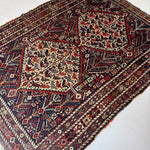 Persian Khamseh Rug | 5' 4" x 7' 3" - Rug the Rock - available rugsbrown and taupe colorLarge Rugs > 4' x 8'