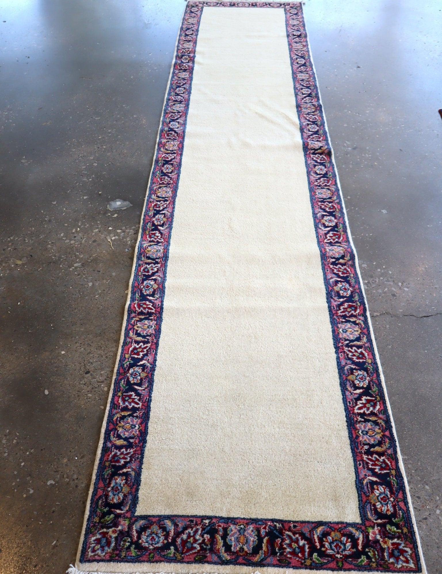 Persian Kirman Runner Rug | 3' 4" x 13' 4" - Rug the Rock - available
