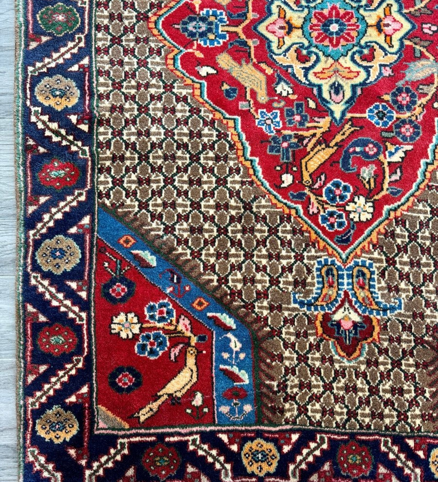 Persian Koliai Rug | 3' 4" x 4' 11" - Rug the Rock