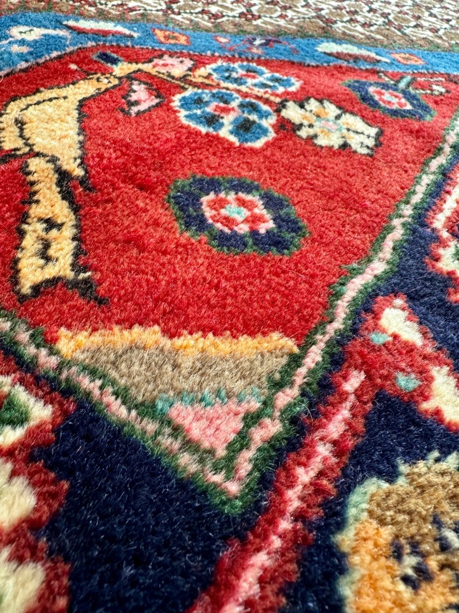 Persian Koliai Rug | 3' 4" x 4' 11" - Rug the Rock