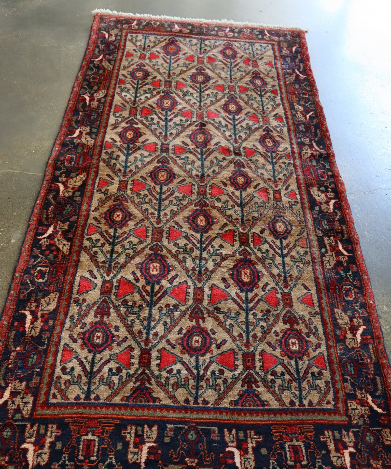 Persian Koliai Rug | 4' 3" x 8' 10" - Rug the Rock -