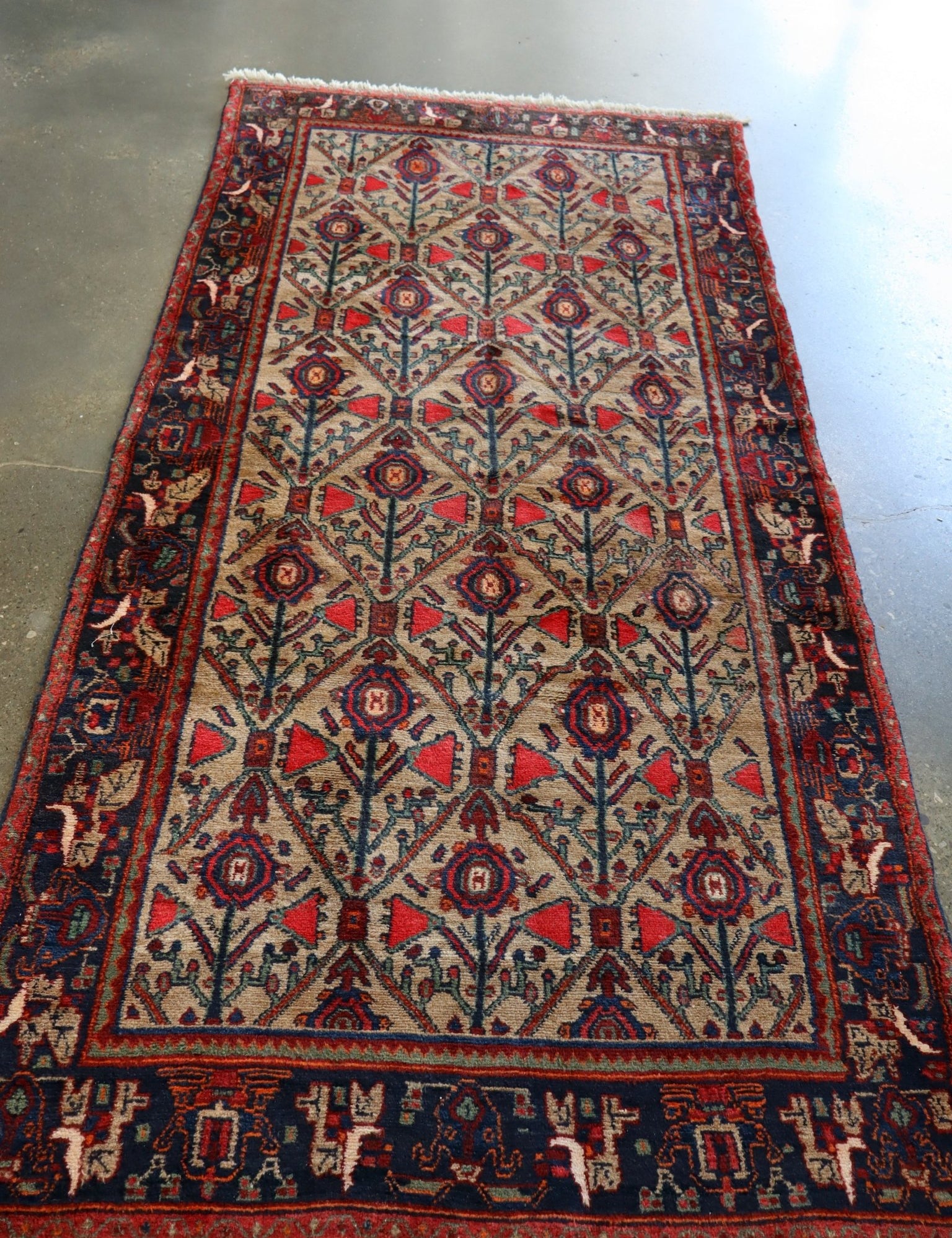Persian Koliai Rug | 4' 3" x 8' 10" - Rug the Rock -