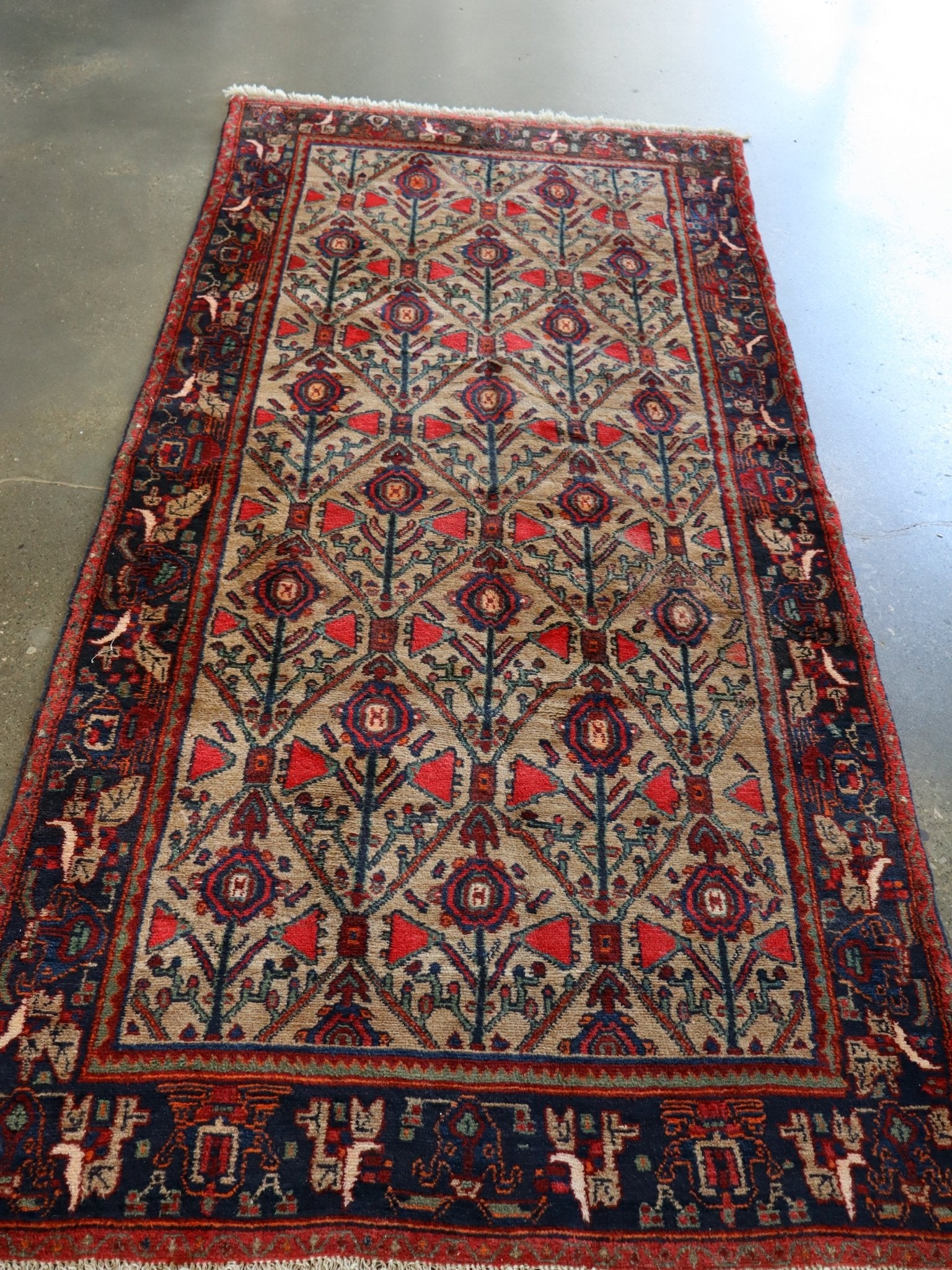 Persian Koliai Rug | 4' 3" x 8' 10" - Rug the Rock -