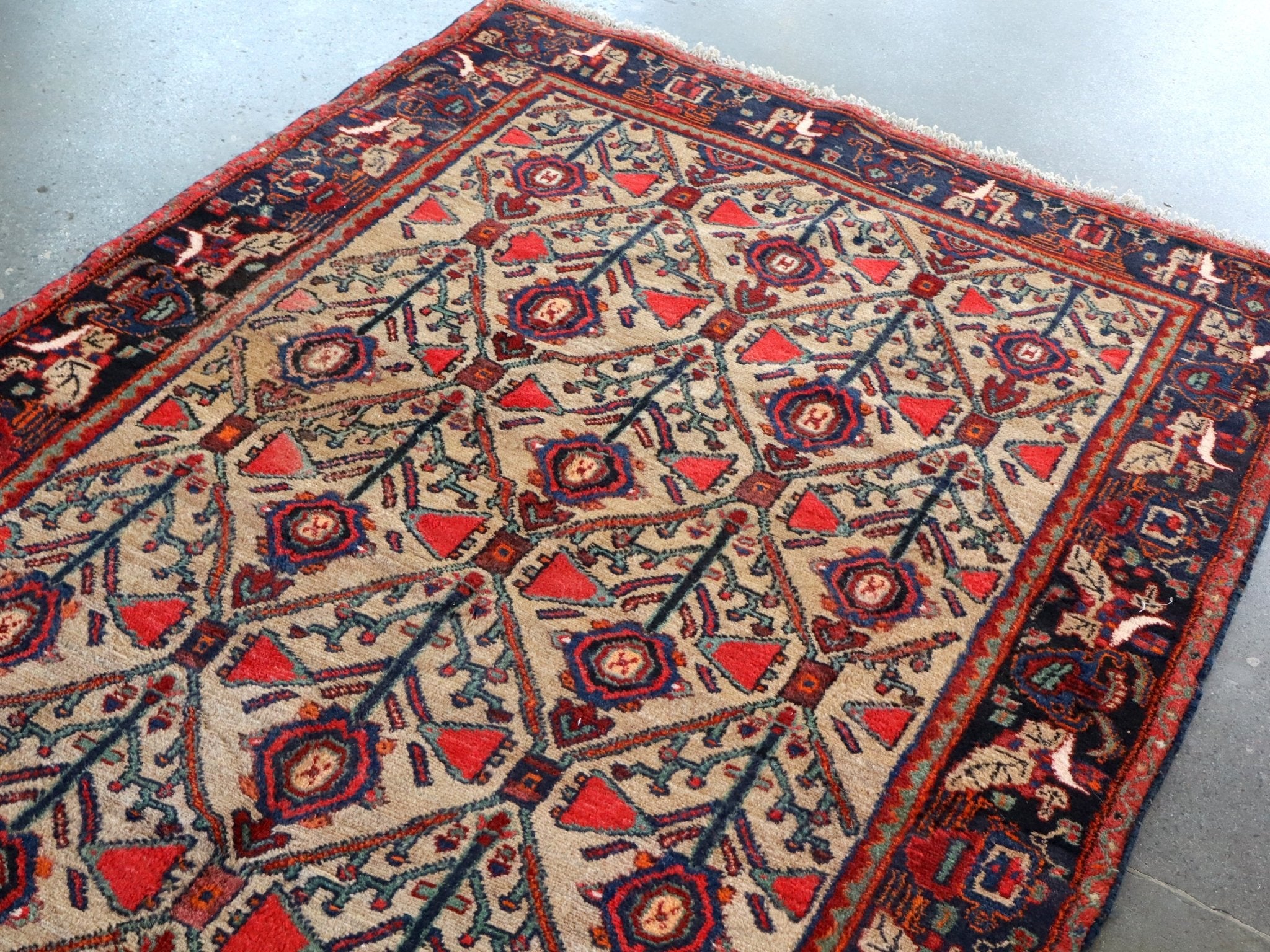 Persian Koliai Rug | 4' 3" x 8' 10" - Rug the Rock -