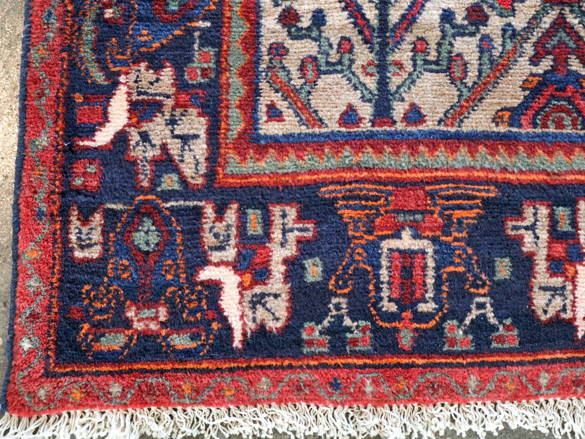 Persian Koliai Rug | 4' 3" x 8' 10" - Rug the Rock -