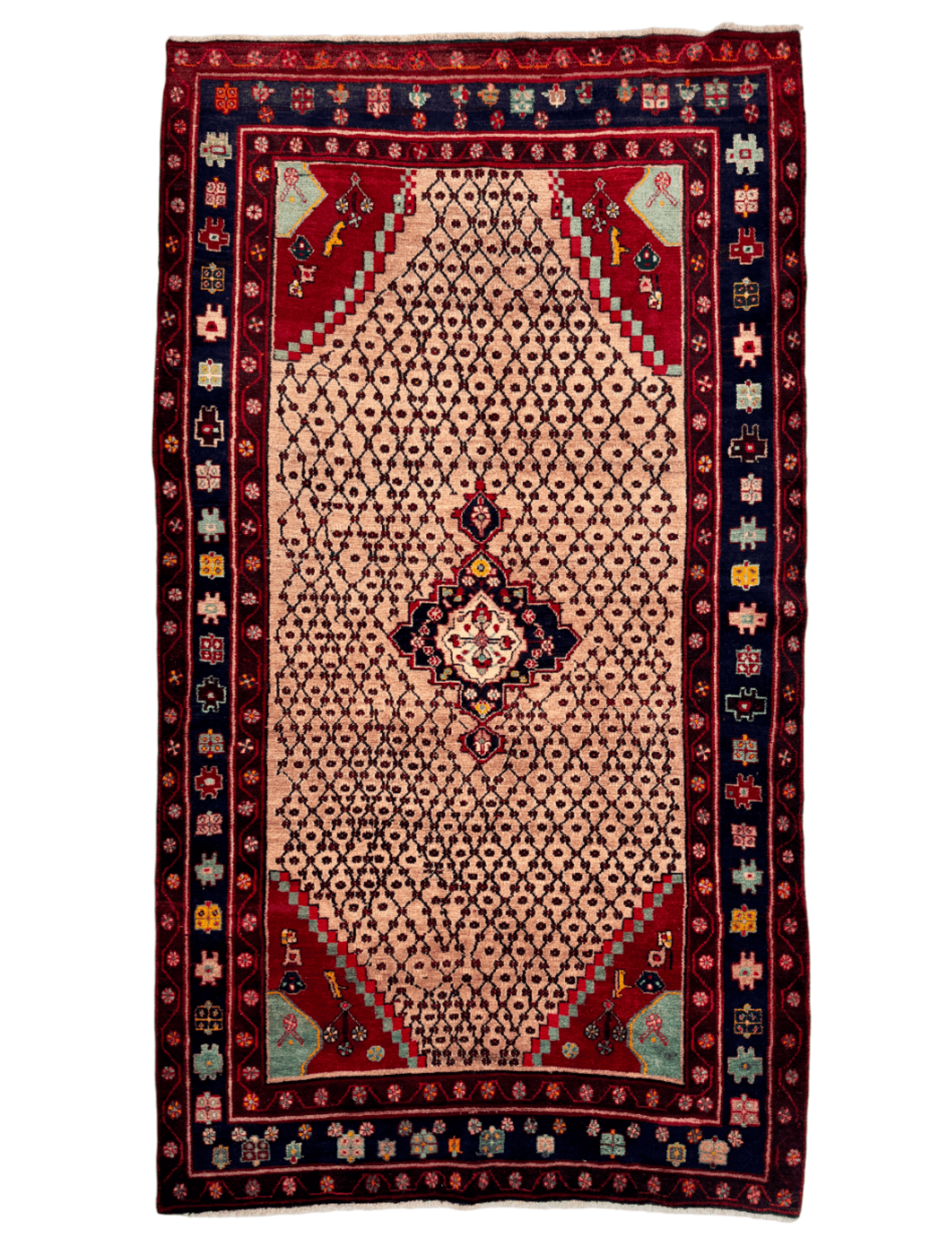 Persian Koliai Rug | 5' 2" x 9' 4" - Rug the Rock - 5 x 86 x 97 x 10