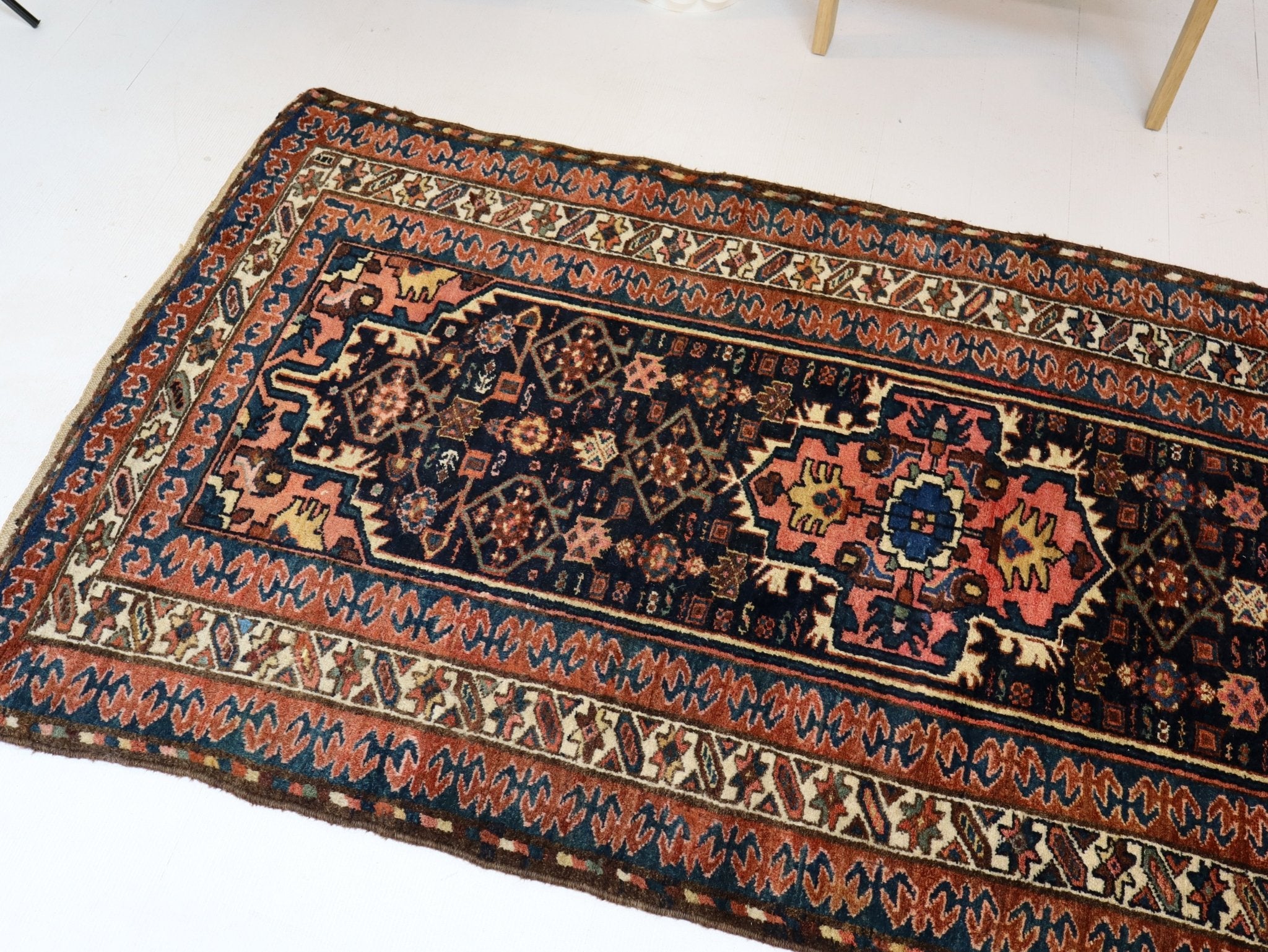 Persian Kurdi Rug | 3' 10" x 7' 2" - Rug the Rock - 