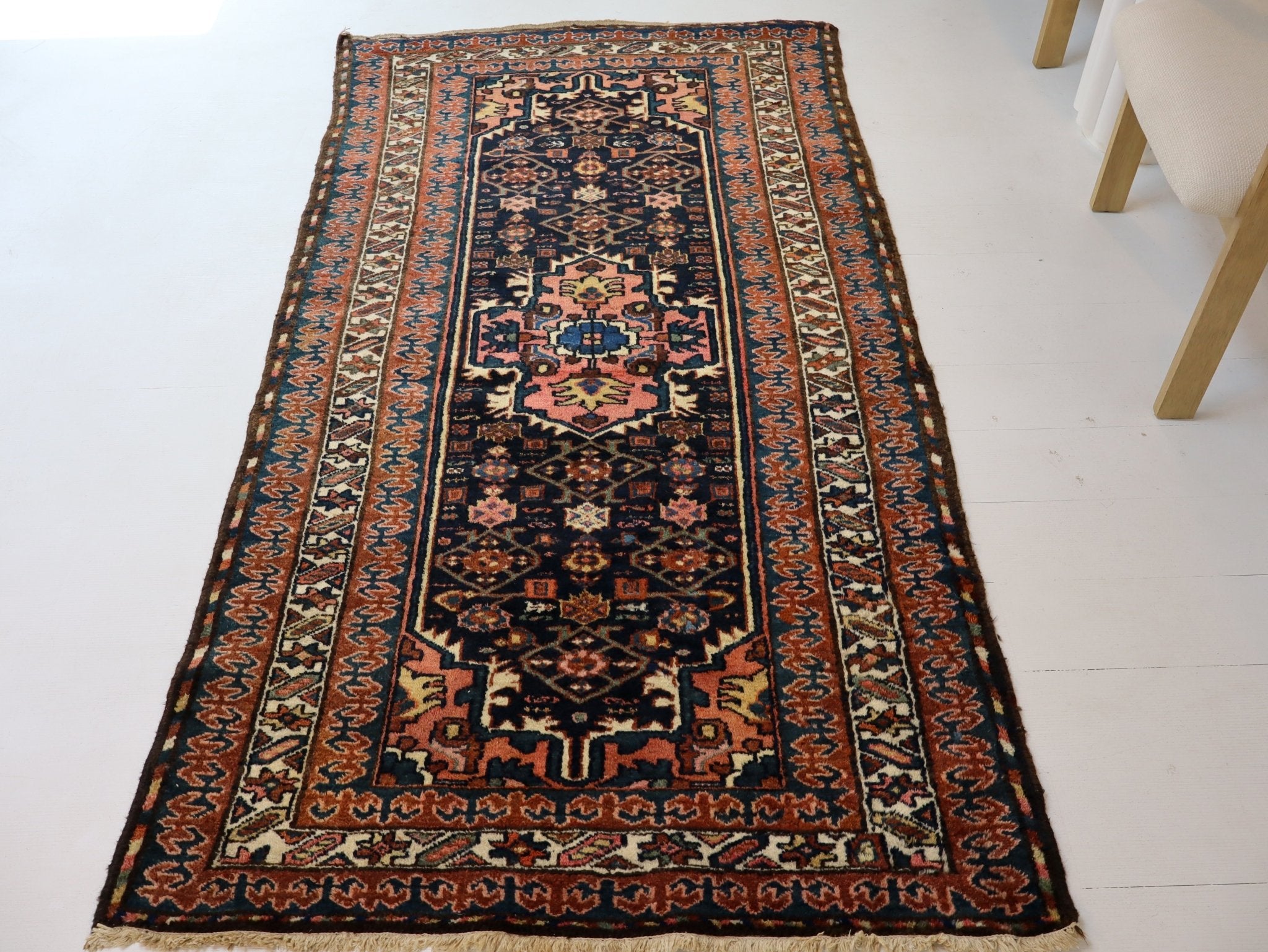 Persian Kurdi Rug | 3' 10" x 7' 2" - Rug the Rock - 