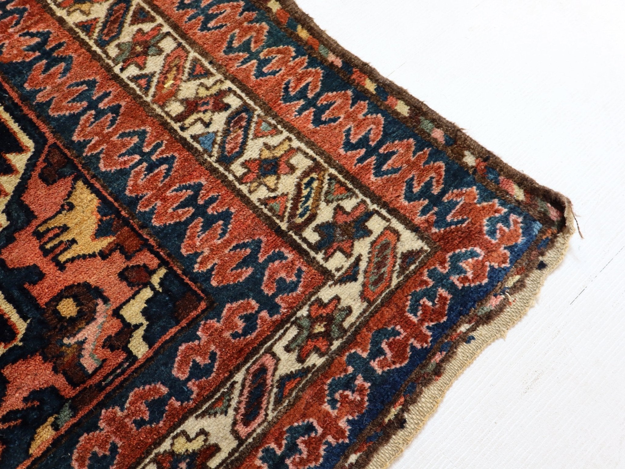 Persian Kurdi Rug | 3' 10" x 7' 2" - Rug the Rock - 