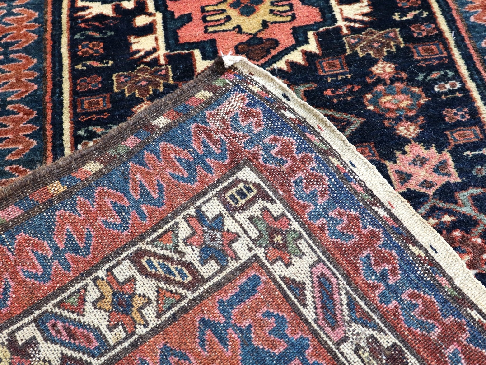 Persian Kurdi Rug | 3' 10" x 7' 2" - Rug the Rock - 