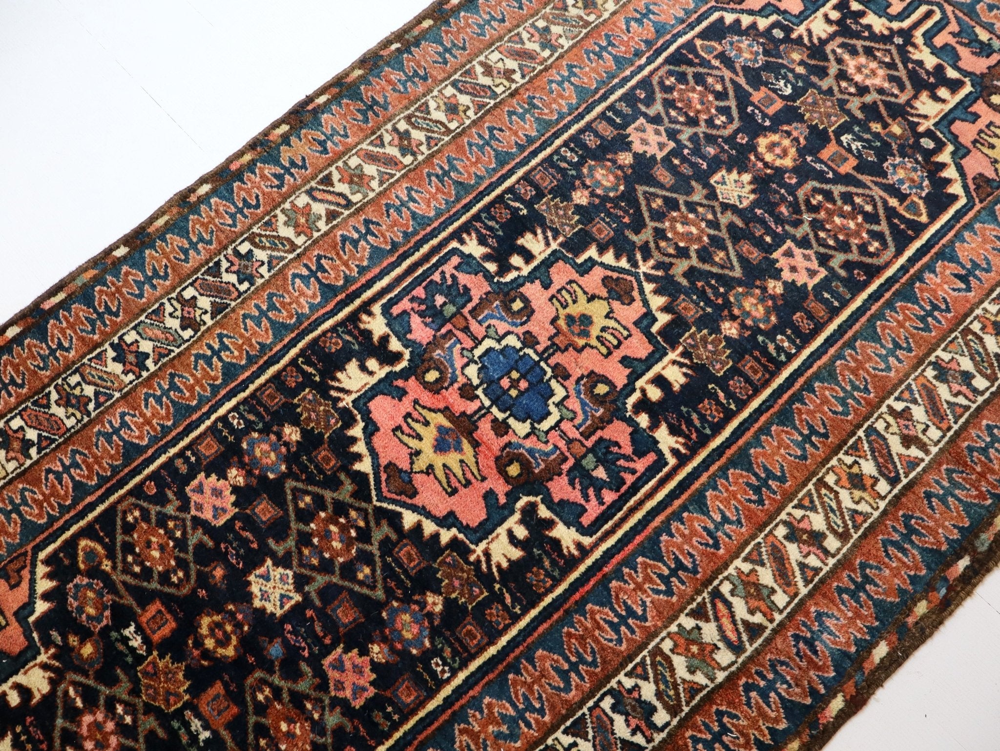Persian Kurdi Rug | 3' 10" x 7' 2" - Rug the Rock - 