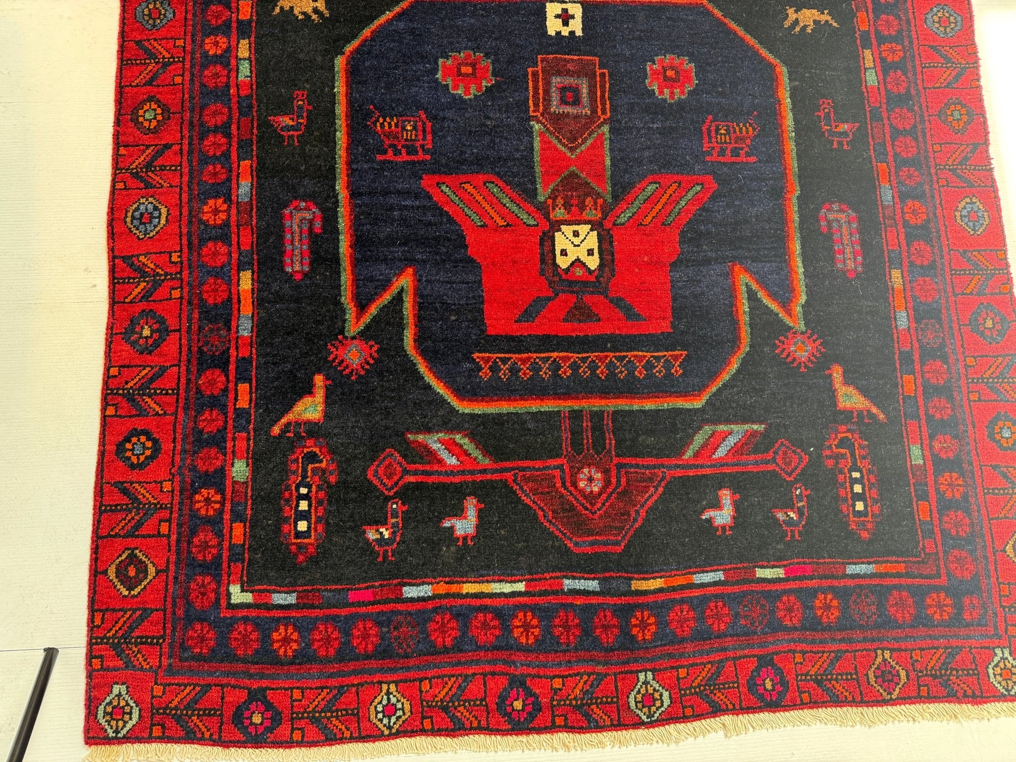 Persian Kurdi Rug | 4' 4” x 11' 2" - Rug the Rock - Runner Rug