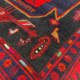 Persian Kurdi Rug | 4' 4” x 11' 2" - Rug the Rock - Runner Rug