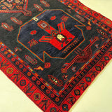 Persian Kurdi Rug | 4' 4” x 11' 2" - Rug the Rock - Runner Rug