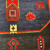 Persian Kurdi Rug | 4' 4” x 11' 2" - Rug the Rock - Runner Rug