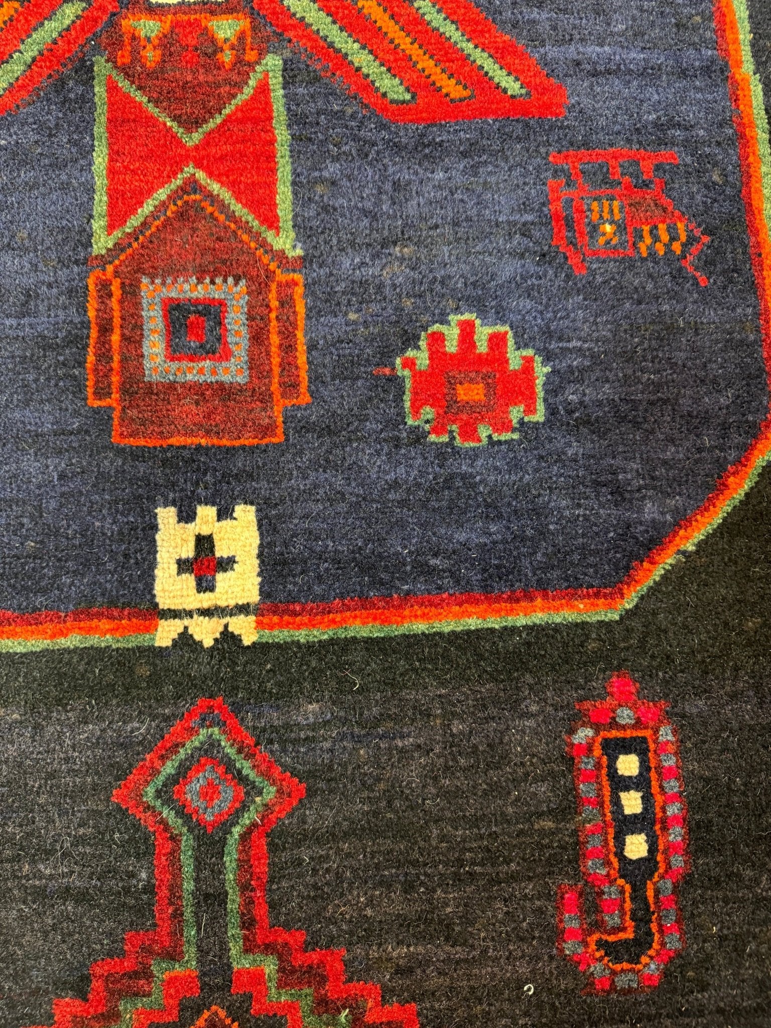 Persian Kurdi Rug | 4' 4” x 11' 2" - Rug the Rock - Runner Rug