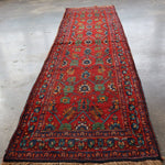 Persian Kurdish Bidjar Runner Rug | 3' 8" x 13' 5" - Rug the Rock - 