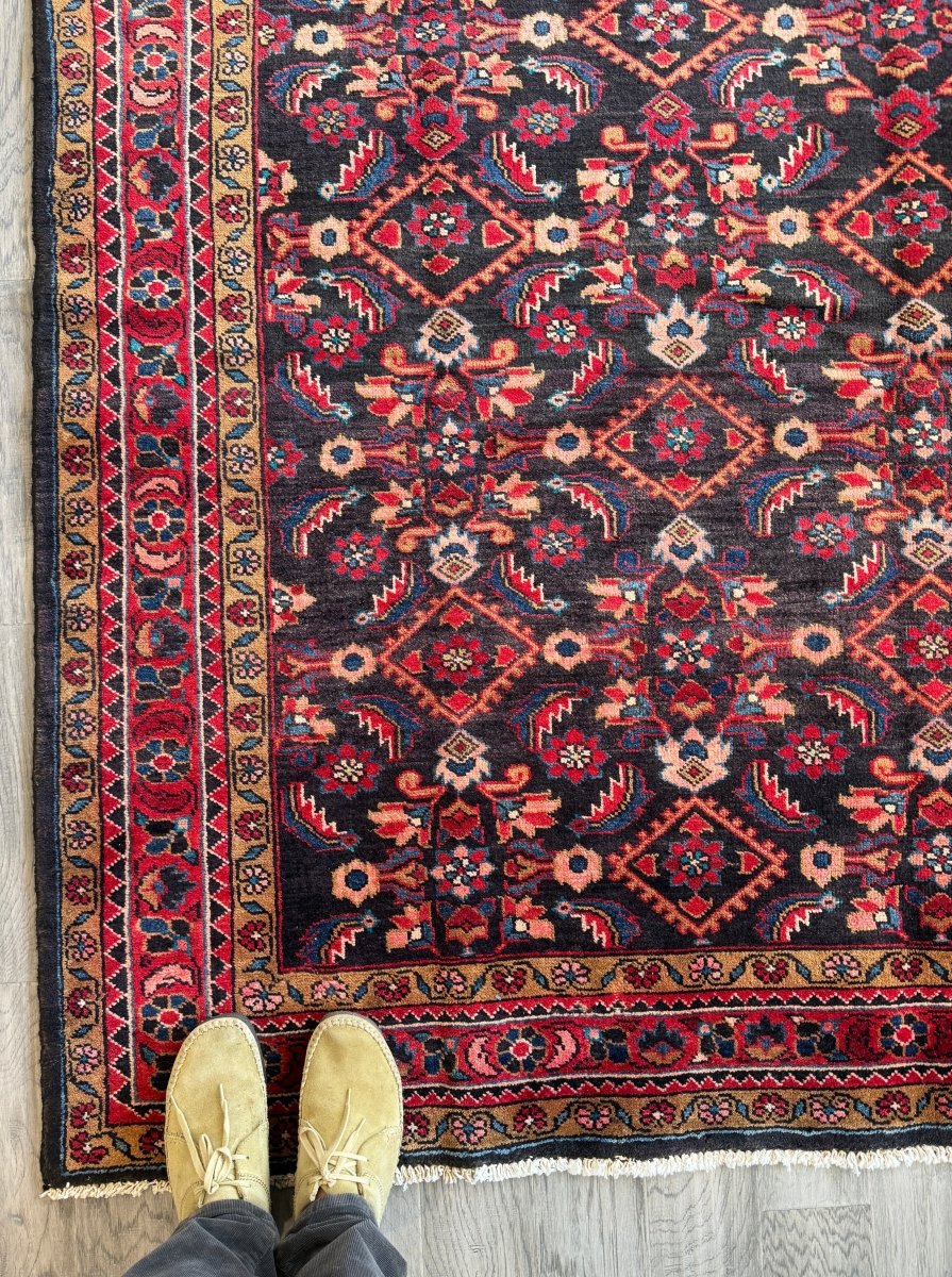 Persian Lilihan Rug | 4' 11" x 11" - Rug the Rock