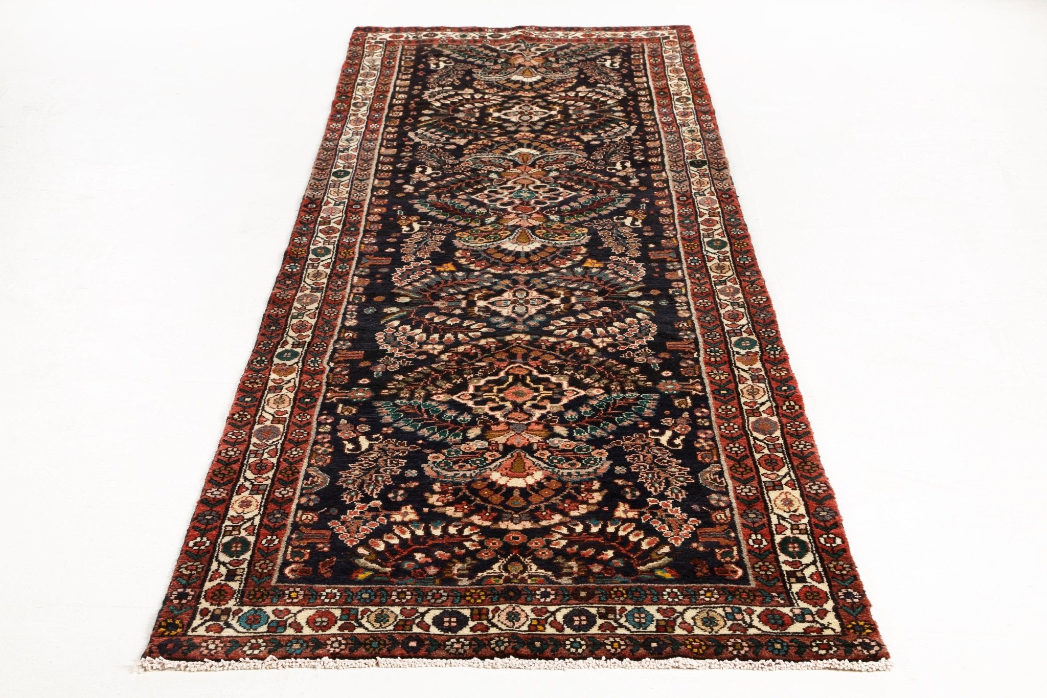 Persian Lilihan Runner Rug | 3' 5" x 11' 4" - Rug the Rock - 