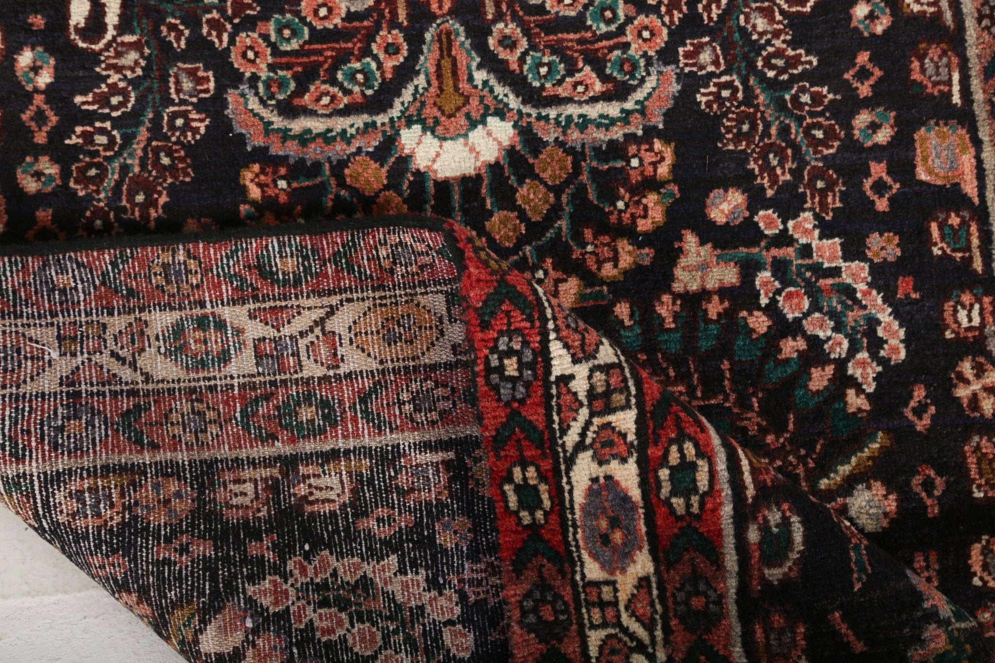 Persian Lilihan Runner Rug | 3' 5" x 11' 4" - Rug the Rock - 