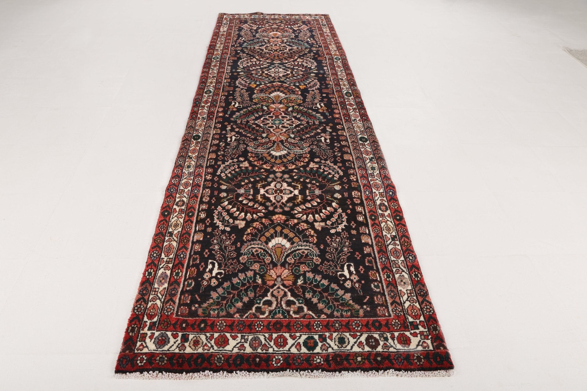 Persian Lilihan Runner Rug | 3' 5" x 11' 4" - Rug the Rock - 