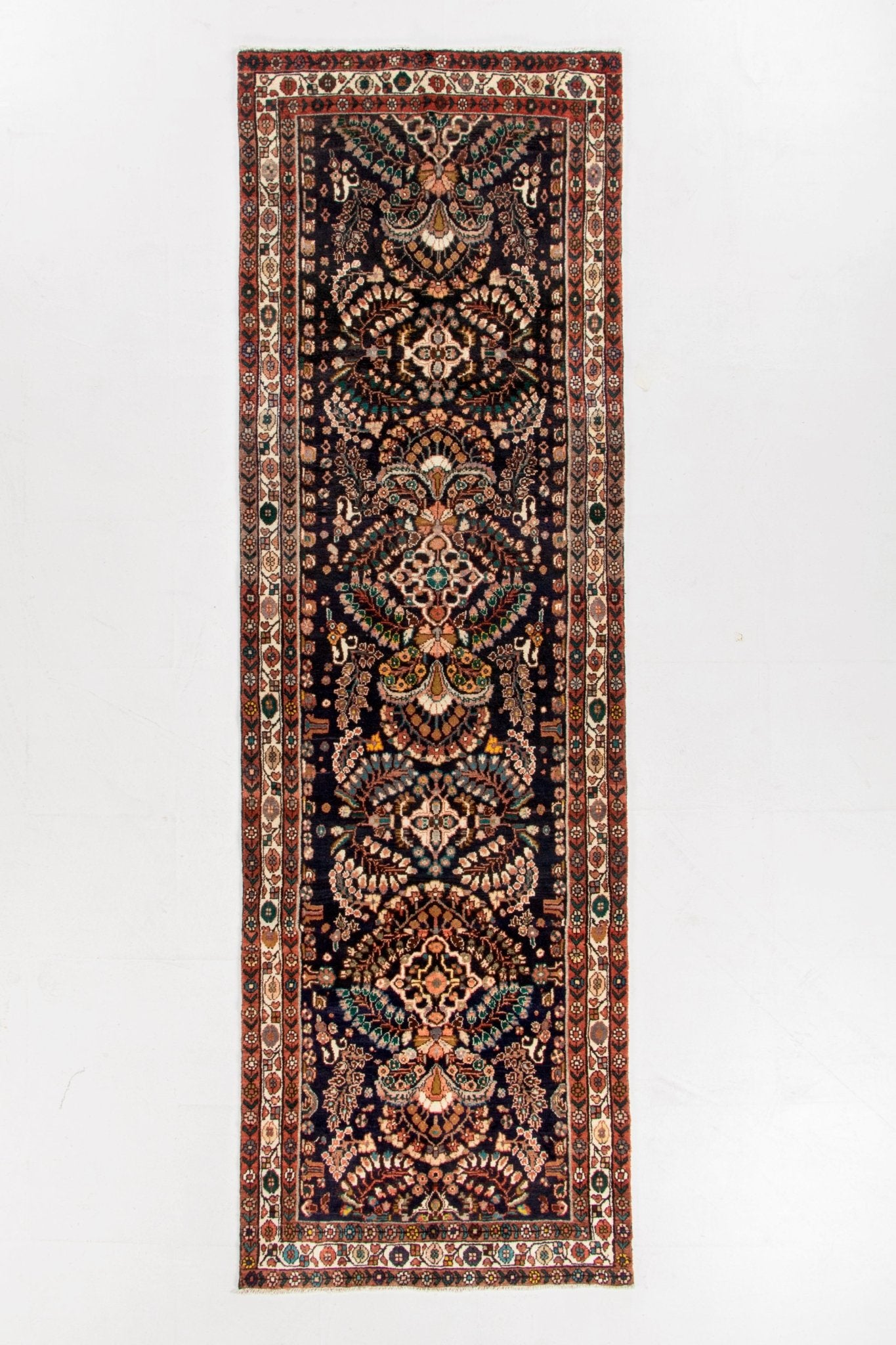 Persian Lilihan Runner Rug | 3' 5" x 11' 4" - Rug the Rock - 