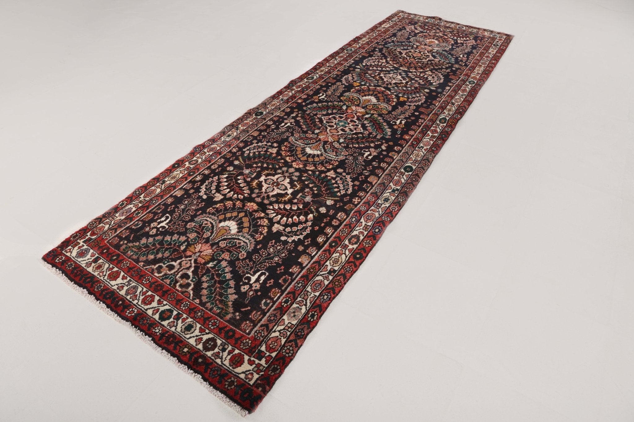 Persian Lilihan Runner Rug | 3' 5" x 11' 4" - Rug the Rock - 