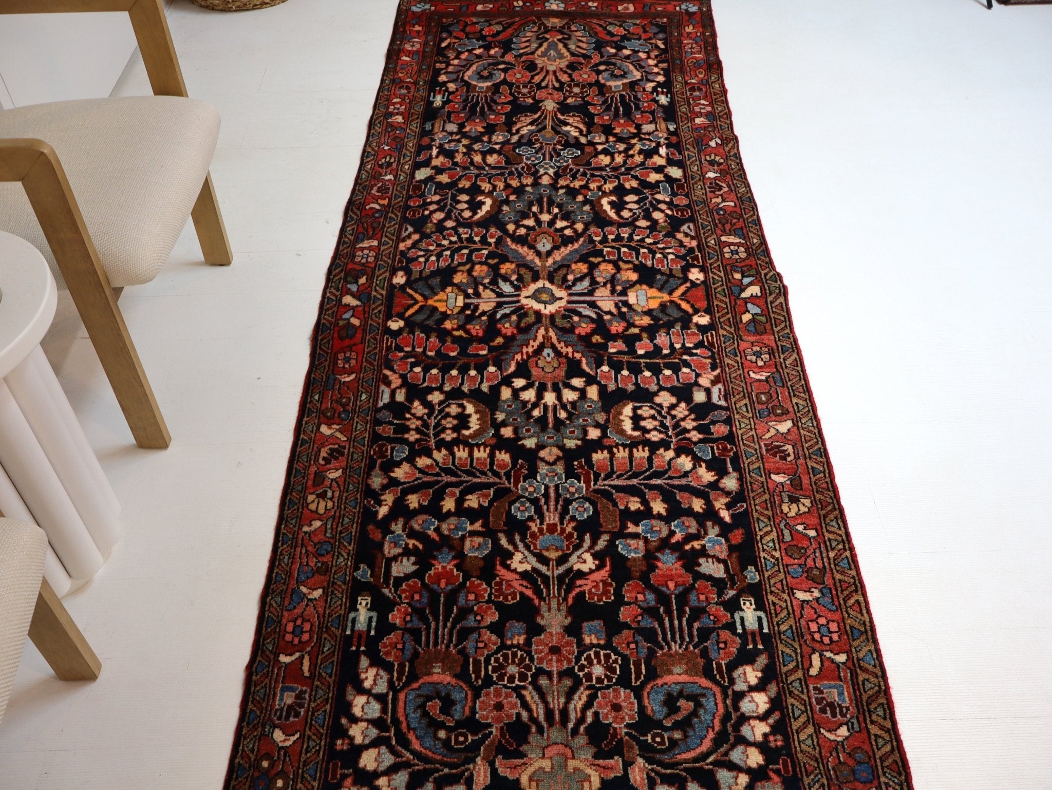 Persian Lilihan Runner Rug | 3' 5” x 9' 11" - Rug the Rock - 