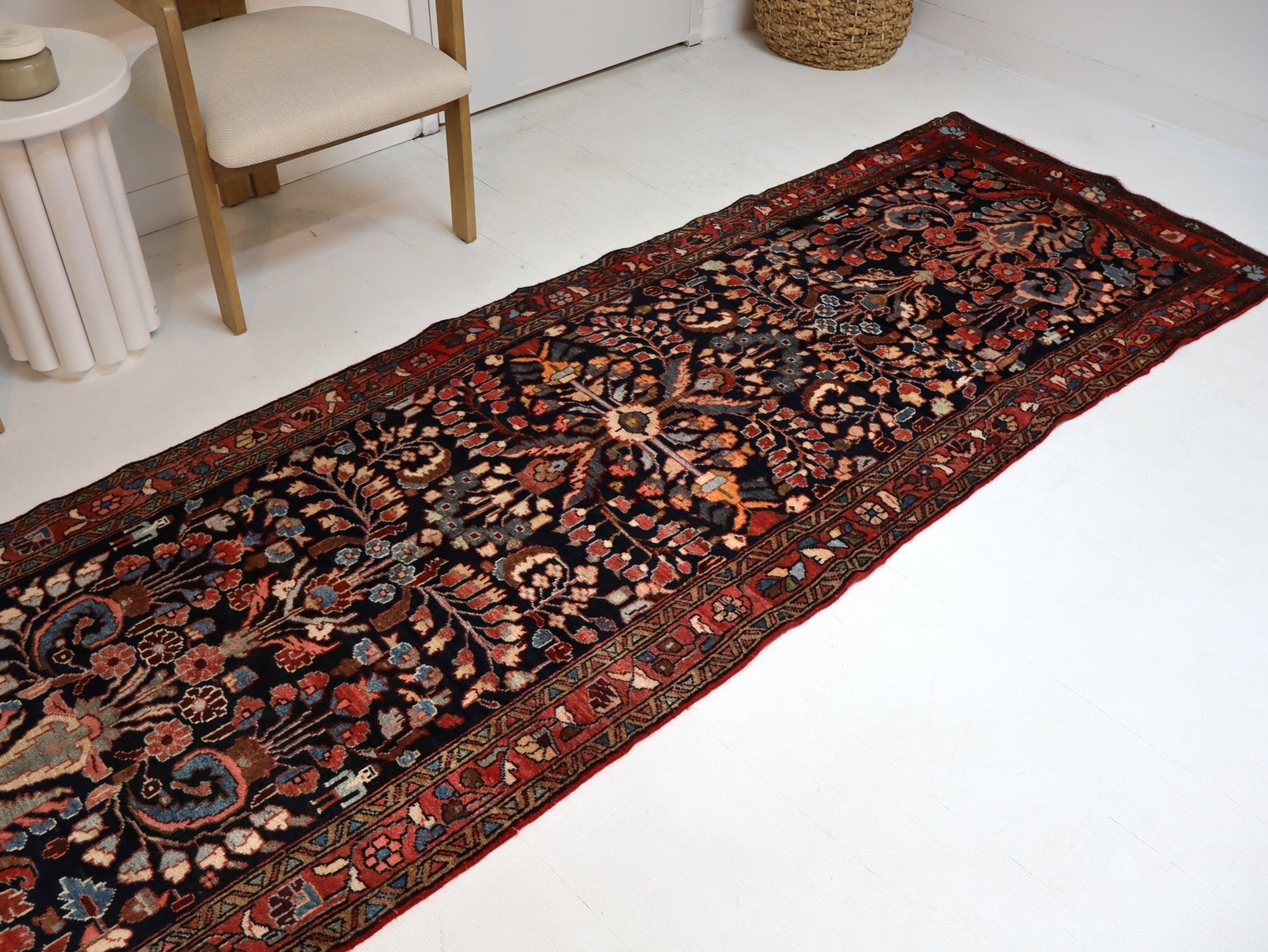 Persian Lilihan Runner Rug | 3' 5” x 9' 11" - Rug the Rock - 