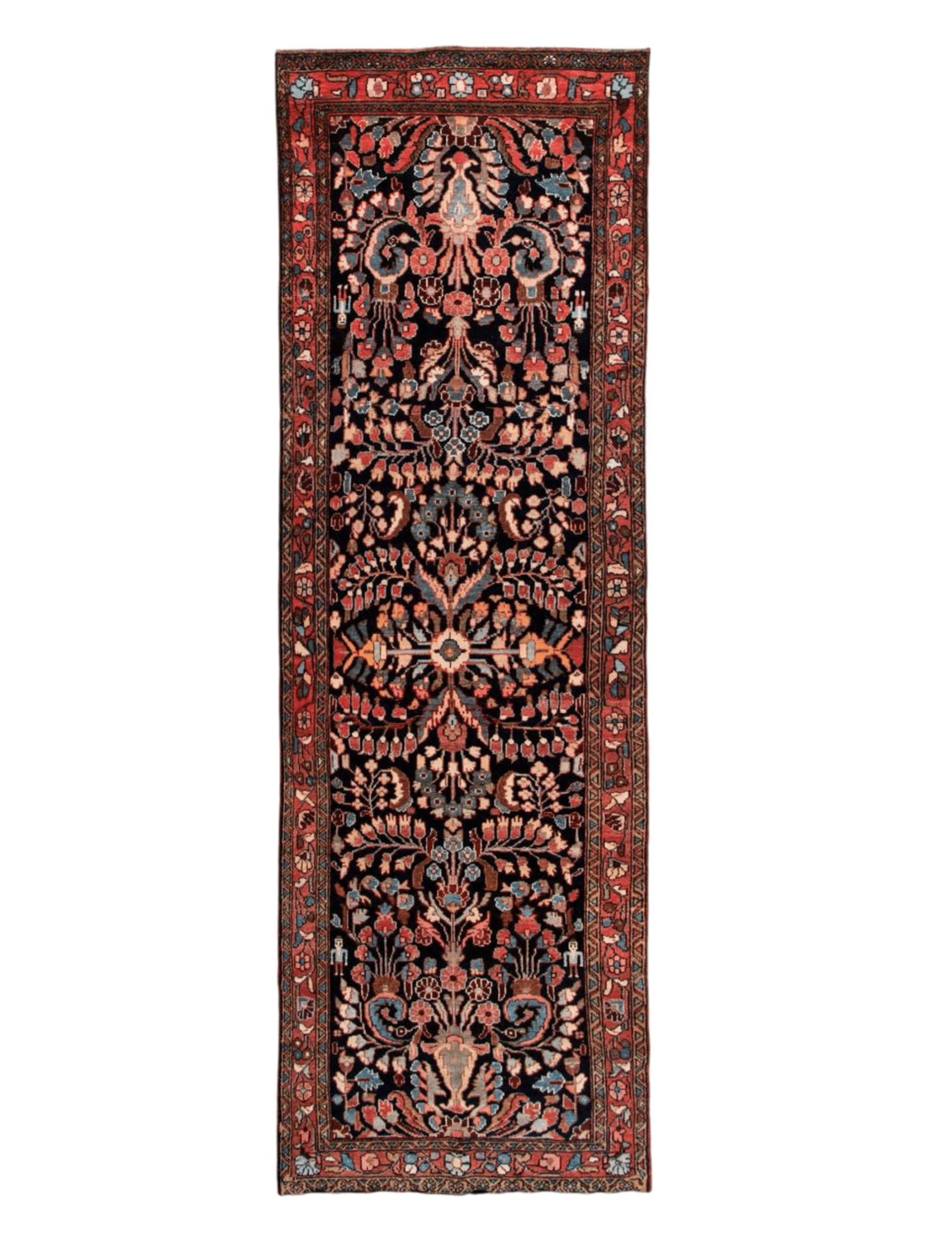 Persian Lilihan Runner Rug | 3' 5” x 9' 11" - Rug the Rock - 