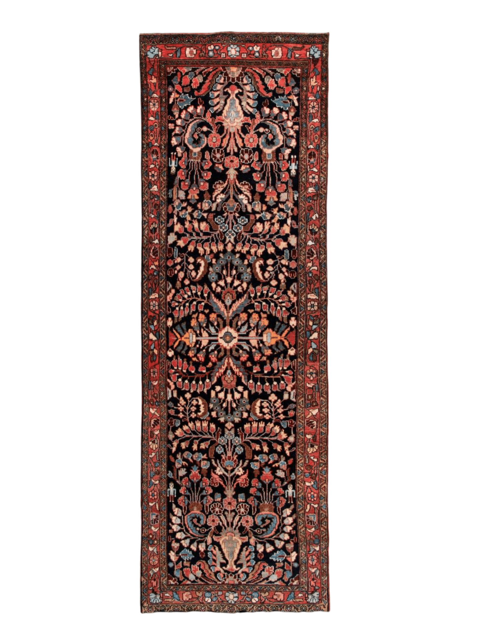 Persian Lilihan Runner Rug | 3' 5” x 9' 11" - Rug the Rock - 
