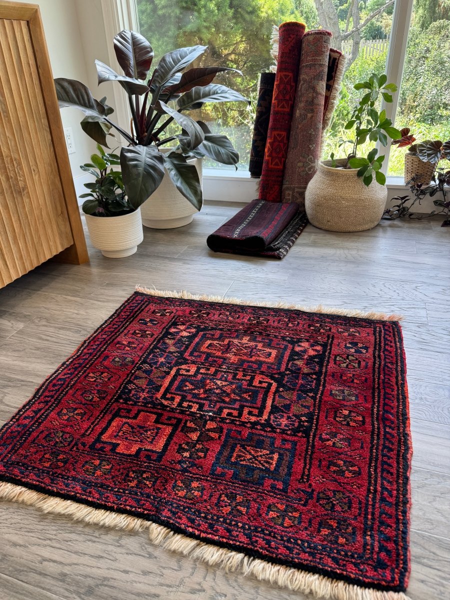 Persian Lori Rug | 2' 5" x 2' 7" - Rug the Rock