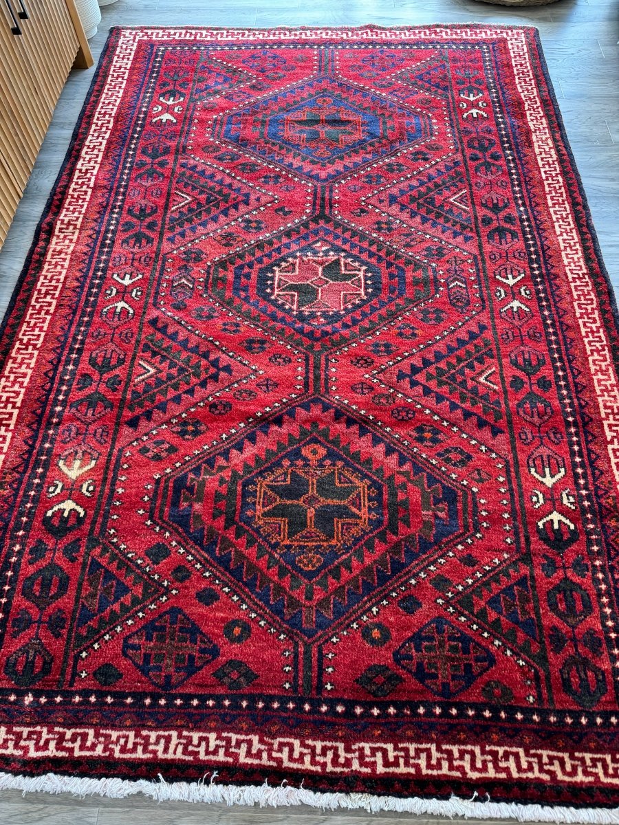 Persian Luri Rug | 5' 7" x 8' 6" - Rug the Rock