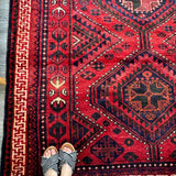 Persian Luri Rug | 5' 7" x 8' 6" - Rug the Rock