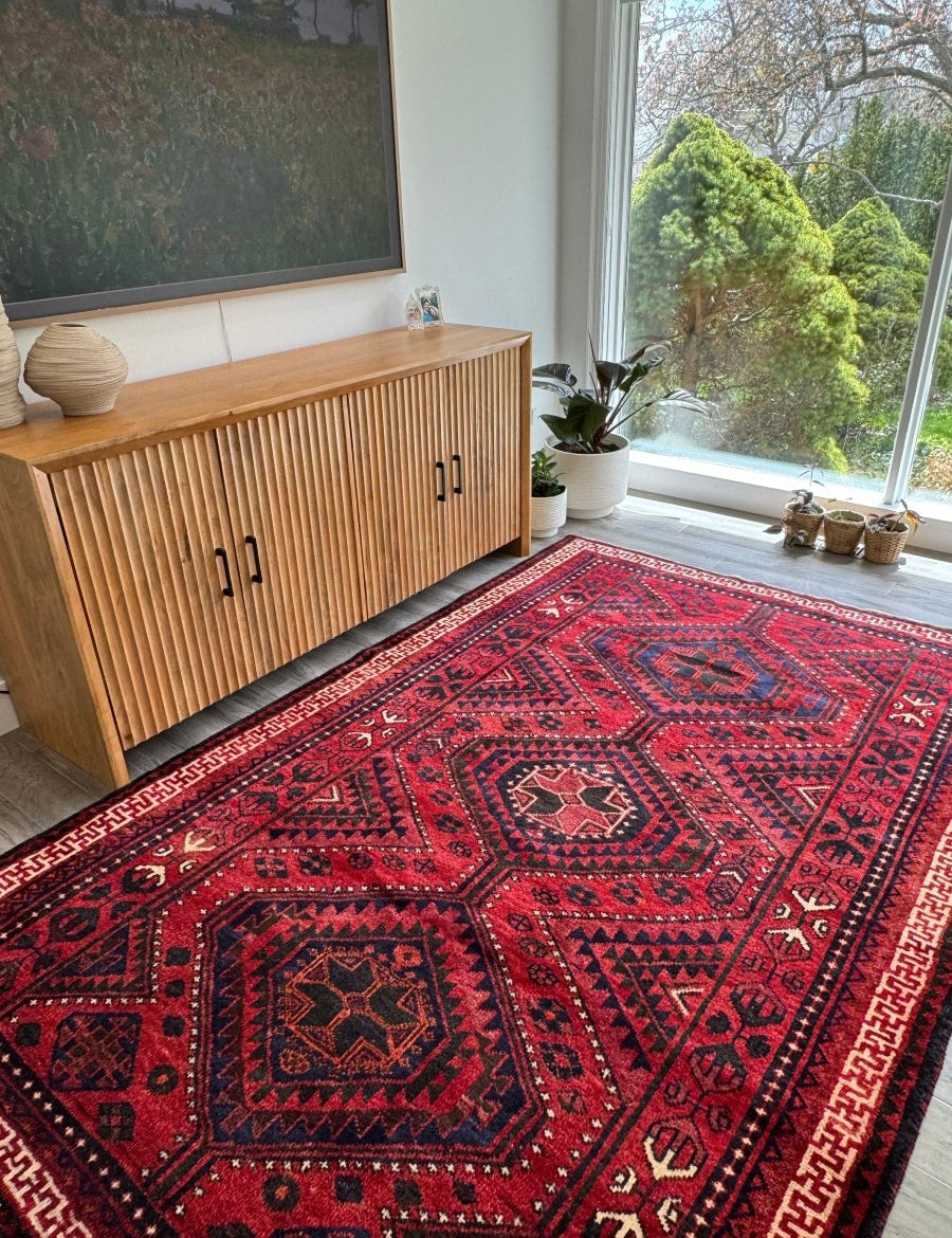 Persian Luri Rug | 5' 7" x 8' 6" - Rug the Rock