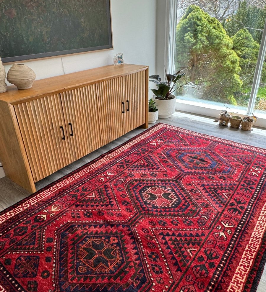 Persian Luri Rug | 5' 7" x 8' 6" - Rug the Rock