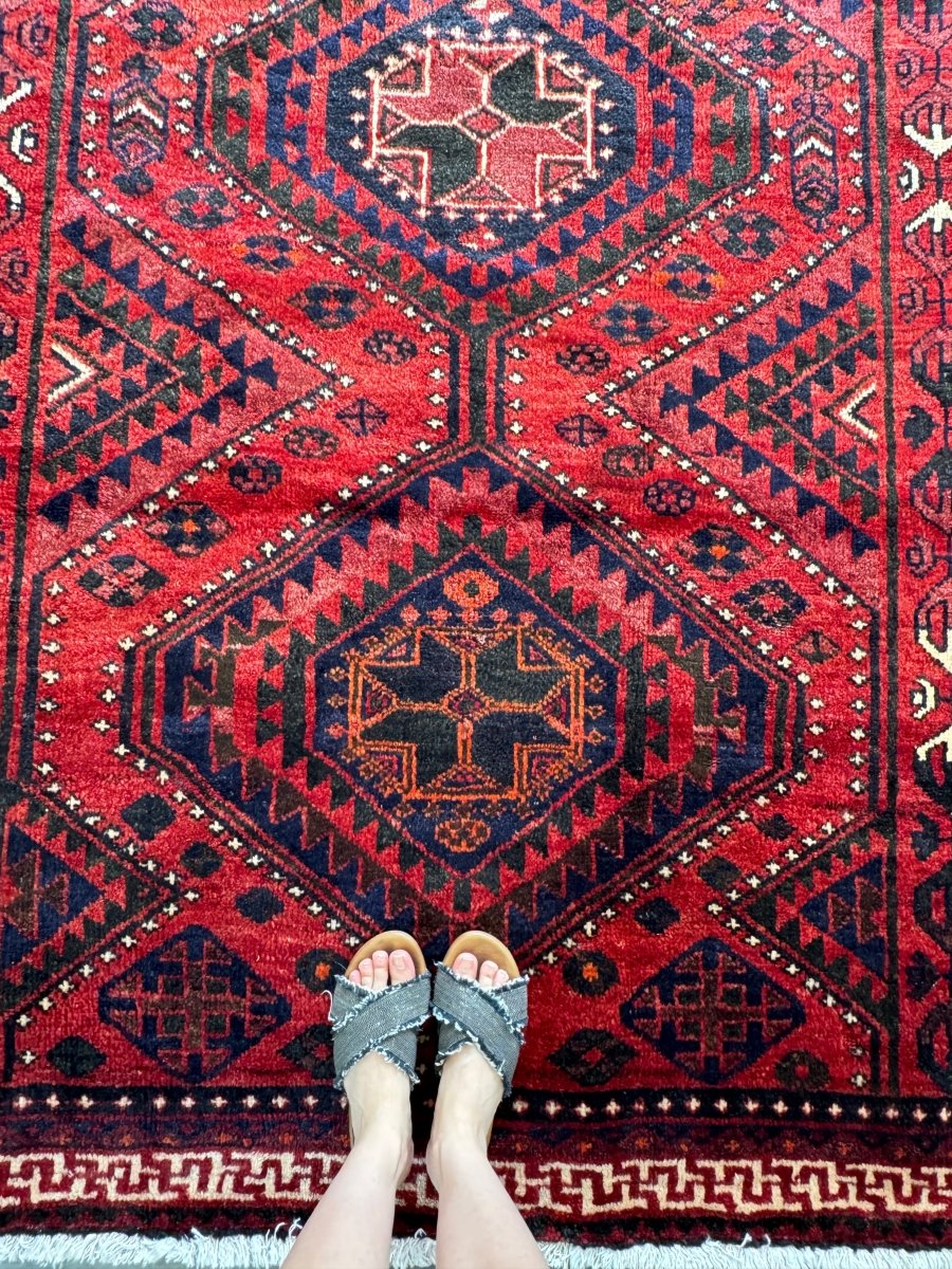 Persian Luri Rug | 5' 7" x 8' 6" - Rug the Rock