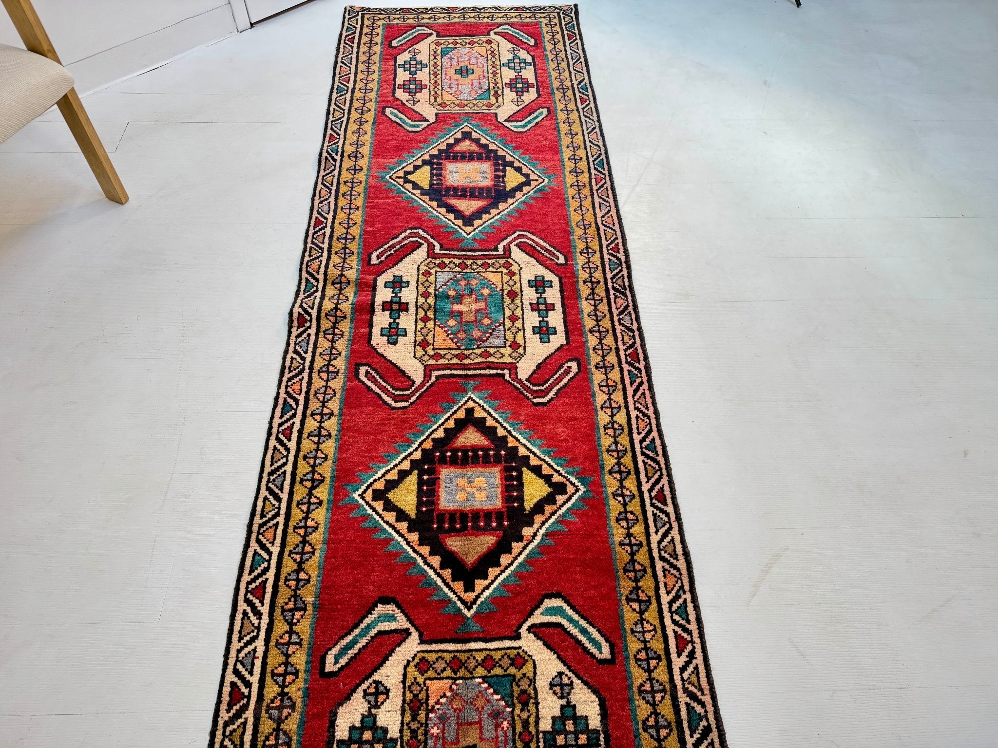 Persian Luri Runner Rug | 2' 10” x 9' 9" - Rug the Rock - 