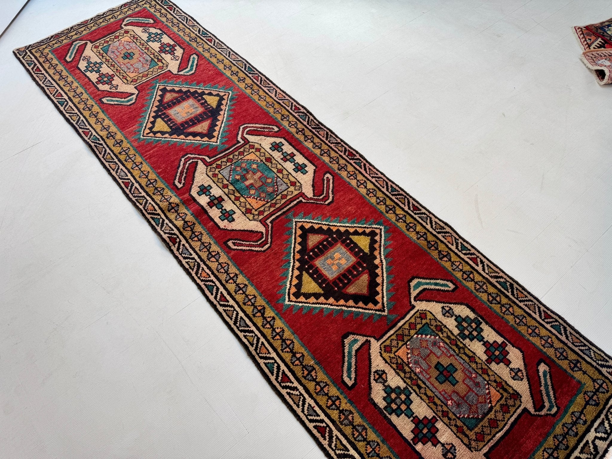 Persian Luri Runner Rug | 2' 10” x 9' 9" - Rug the Rock - 