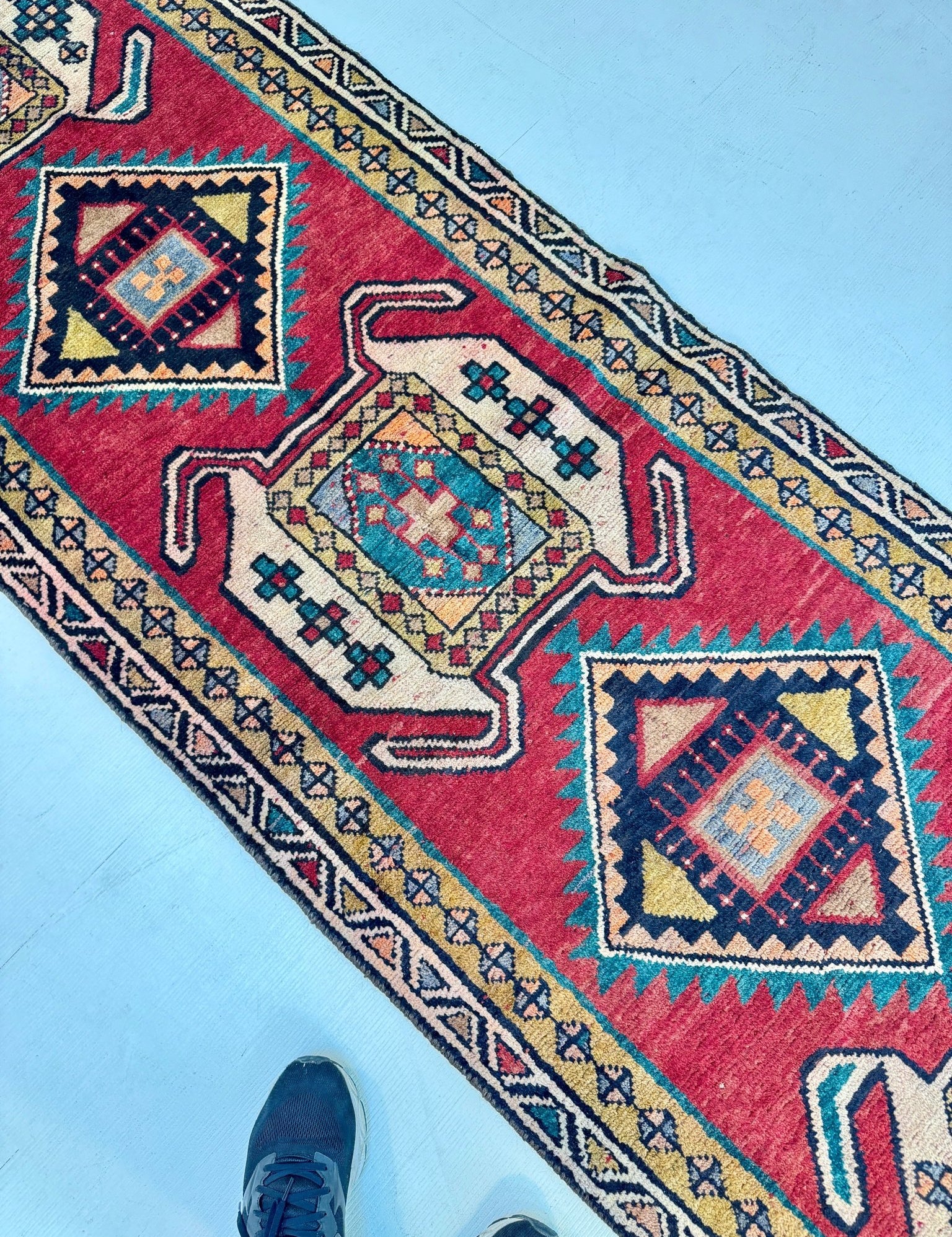 Persian Luri Runner Rug | 2' 10” x 9' 9" - Rug the Rock - 