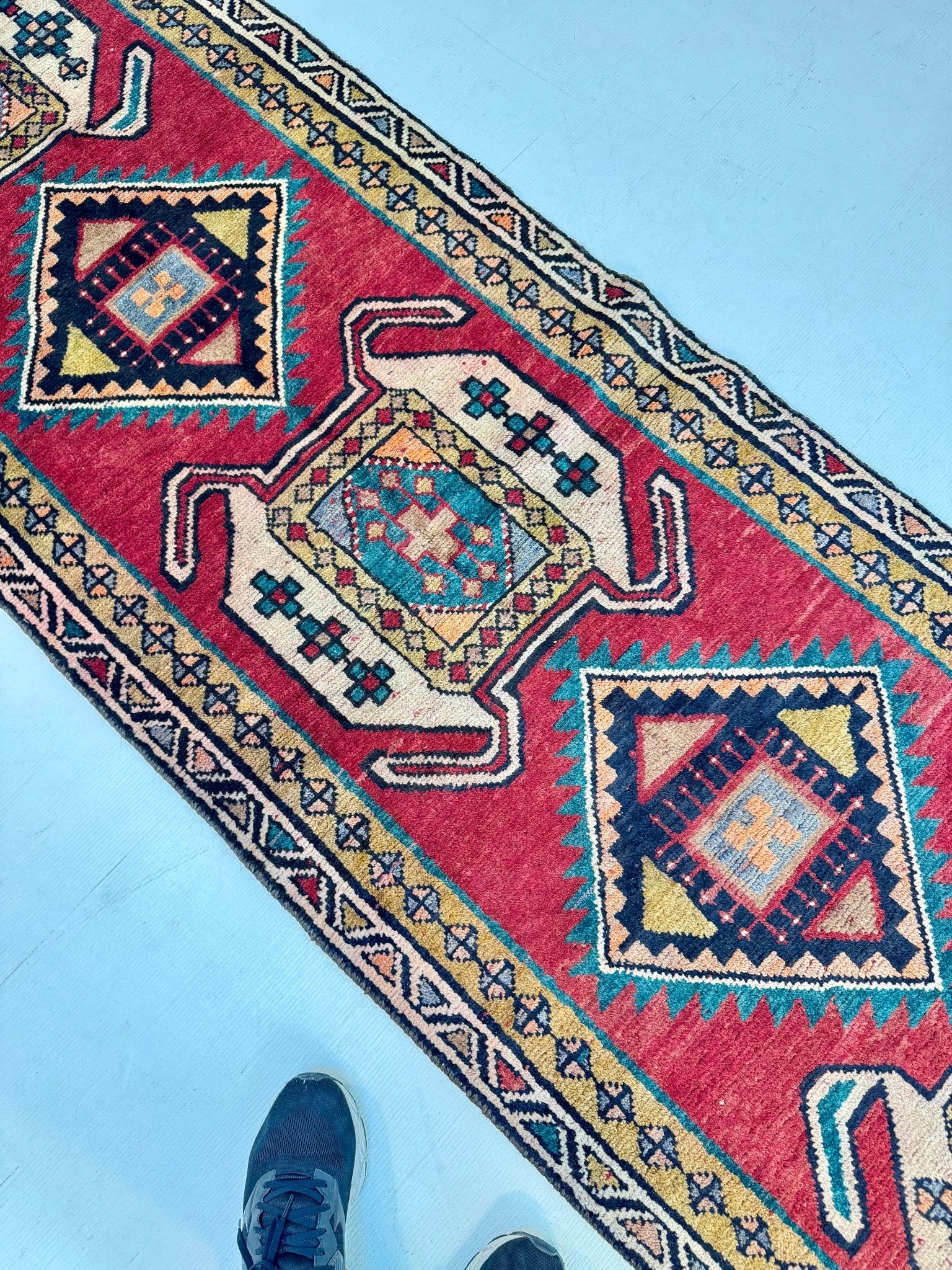 Persian Luri Runner Rug | 2' 10” x 9' 9" - Rug the Rock - 