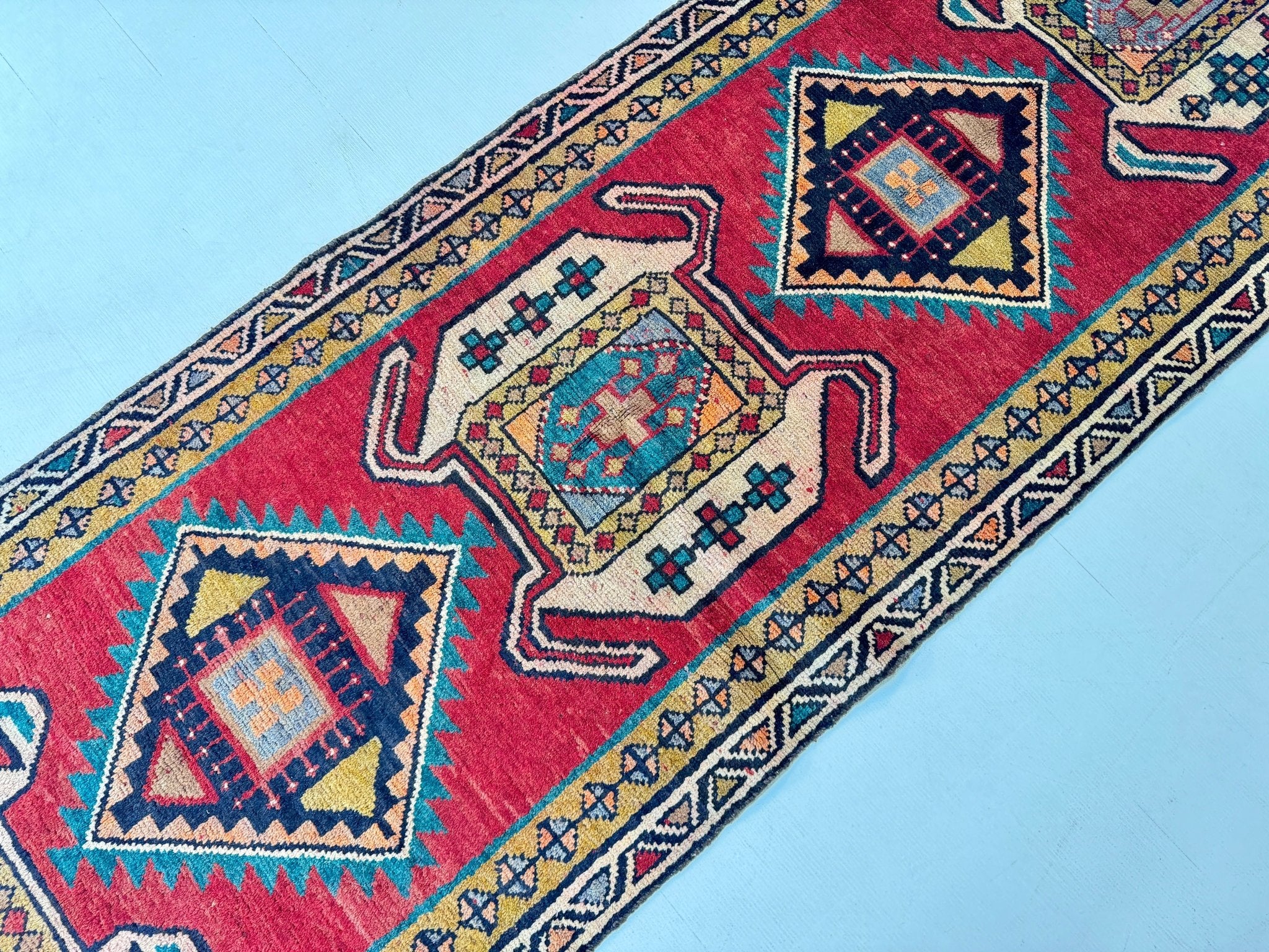 Persian Luri Runner Rug | 2' 10” x 9' 9" - Rug the Rock - 