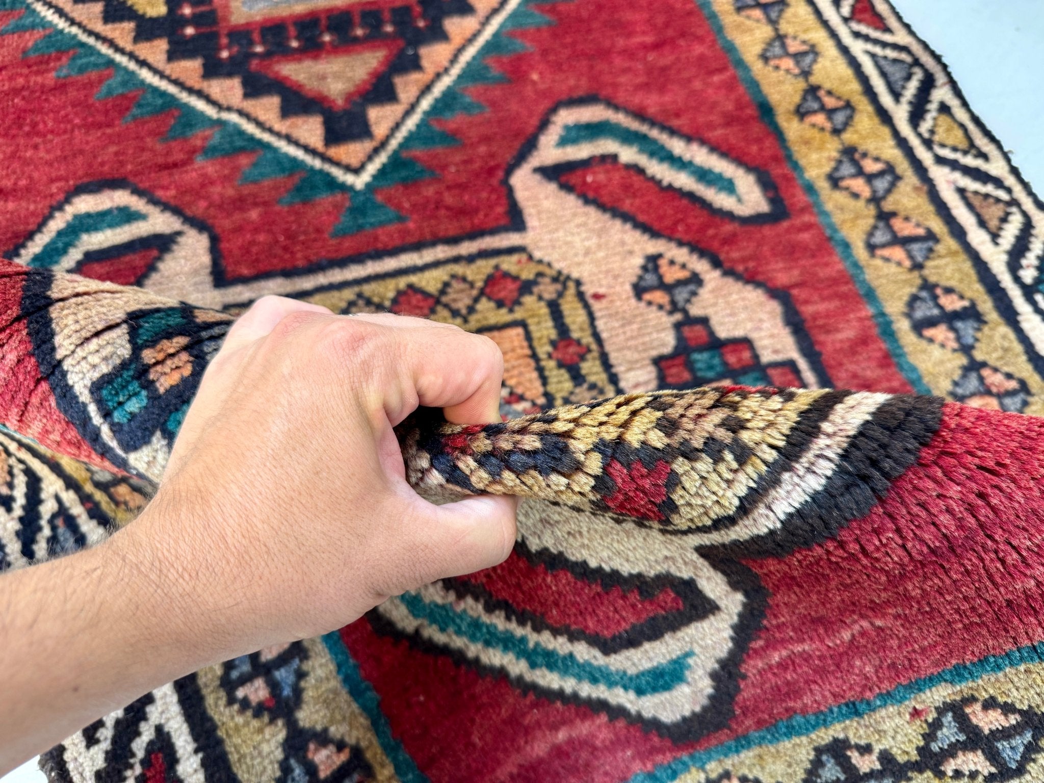 Persian Luri Runner Rug | 2' 10” x 9' 9" - Rug the Rock - 