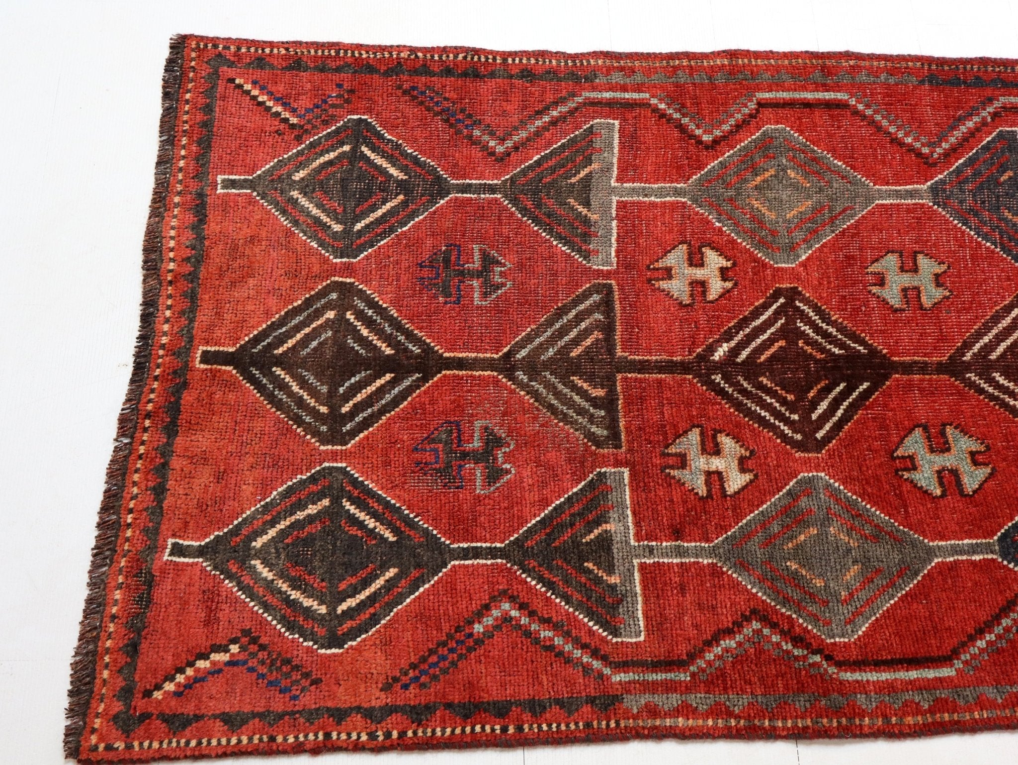 Persian Luri Runner Rug | 3' 1” x 8' 8" - Rug the Rock - 