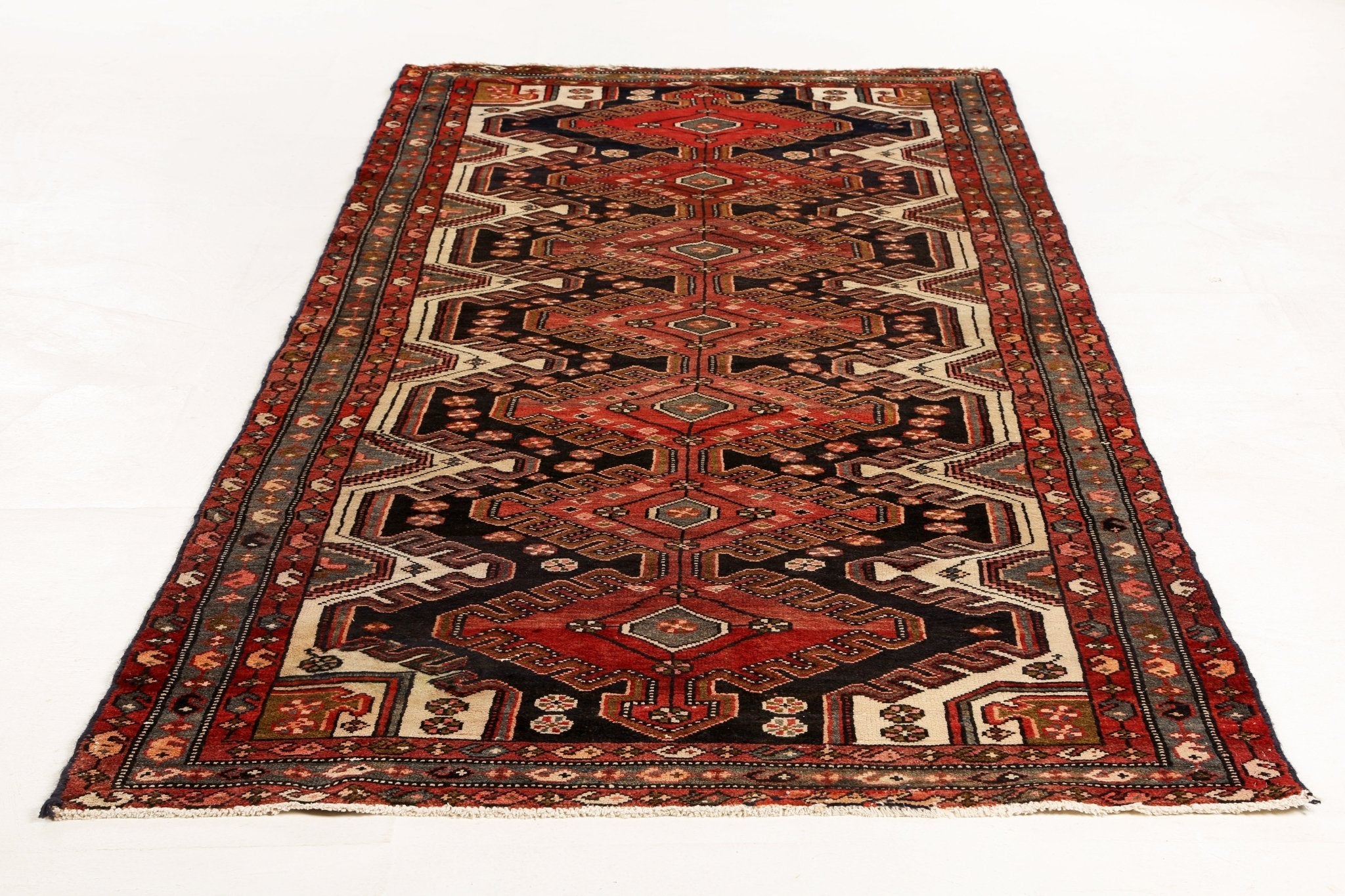 Persian Luri Runner Rug | 3' 10" x 9' 6" - Rug the Rock - 
