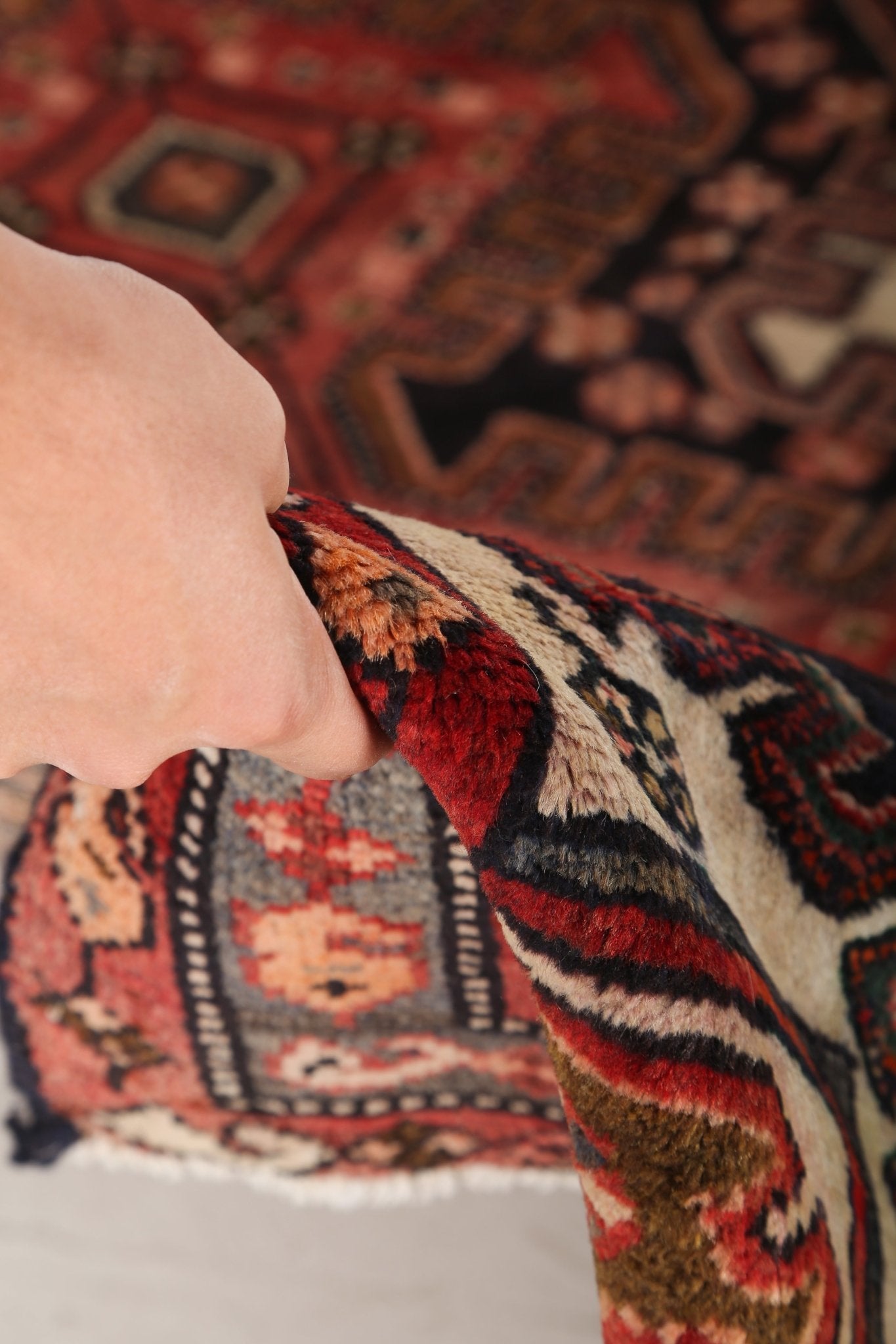 Persian Luri Runner Rug | 3' 10" x 9' 6" - Rug the Rock - 