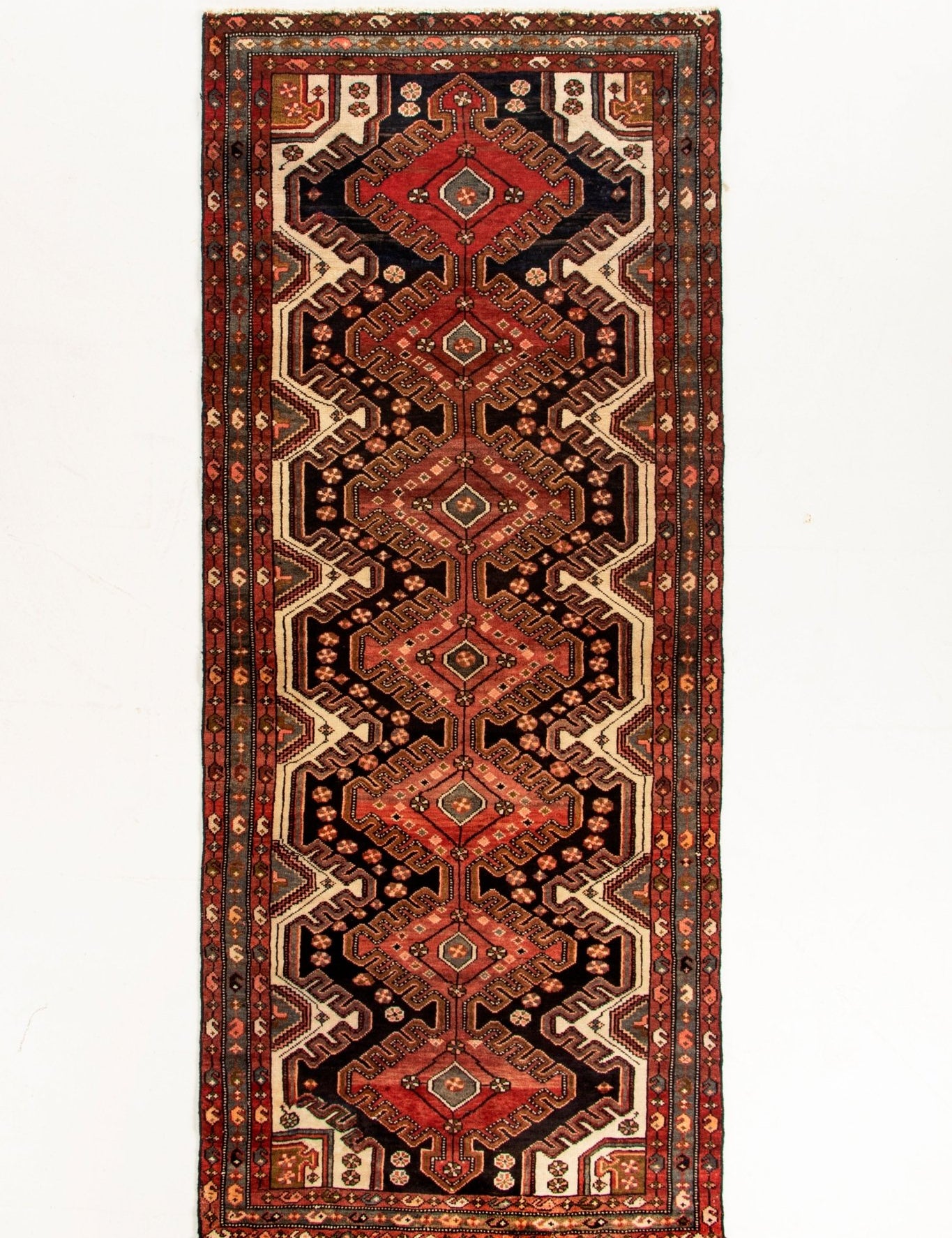 Persian Luri Runner Rug | 3' 10" x 9' 6" - Rug the Rock - 